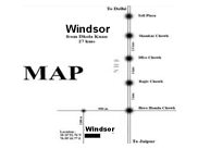 map of Windsor from india